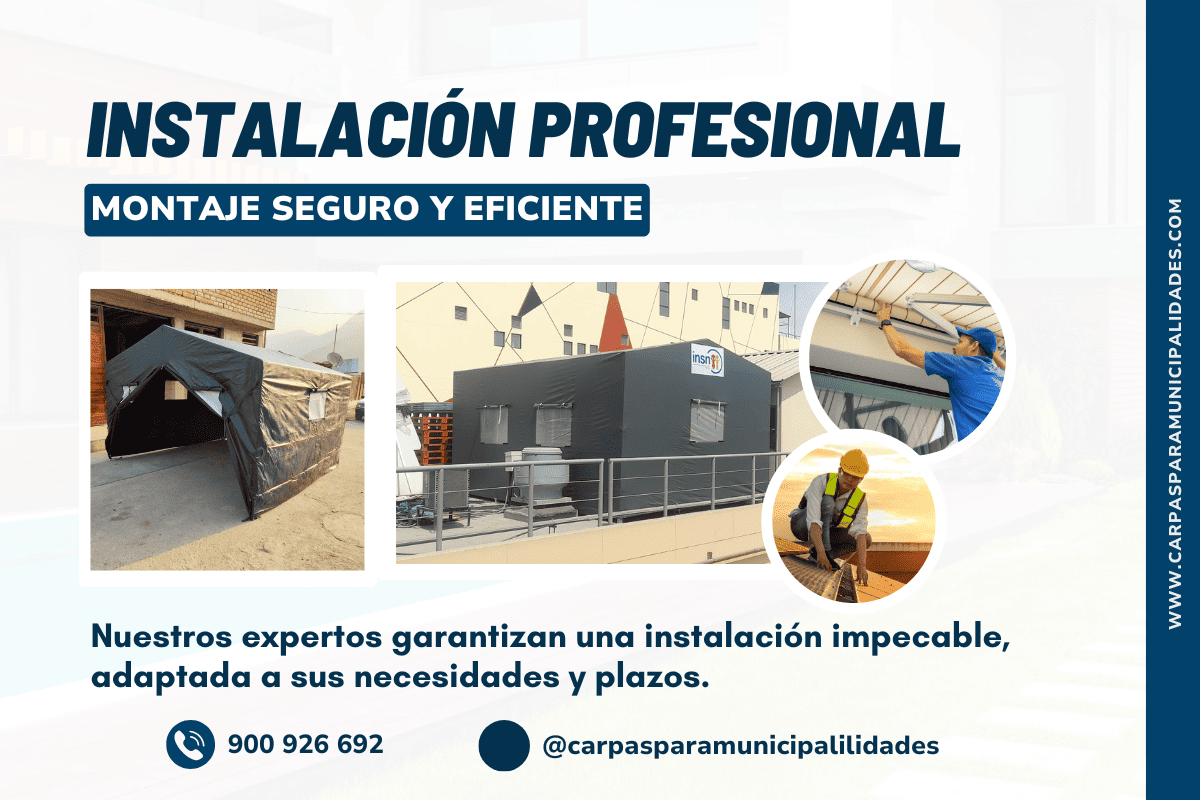 Instalación Profesional de Carpas y Toldos